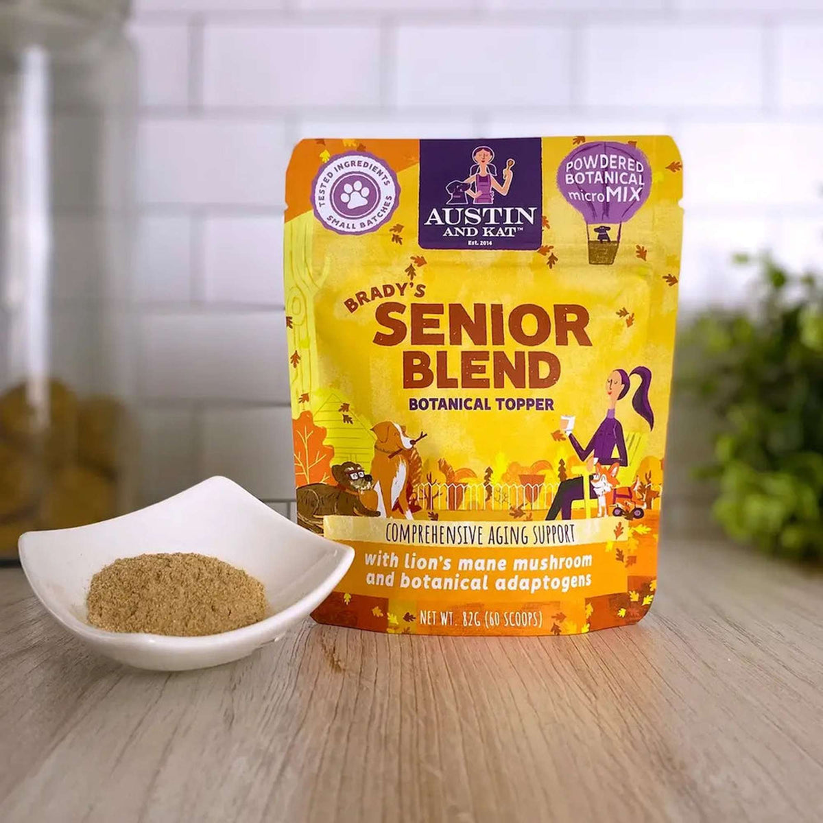 Austin and Kat Senior Blend Powder for Dogs &amp; Cats