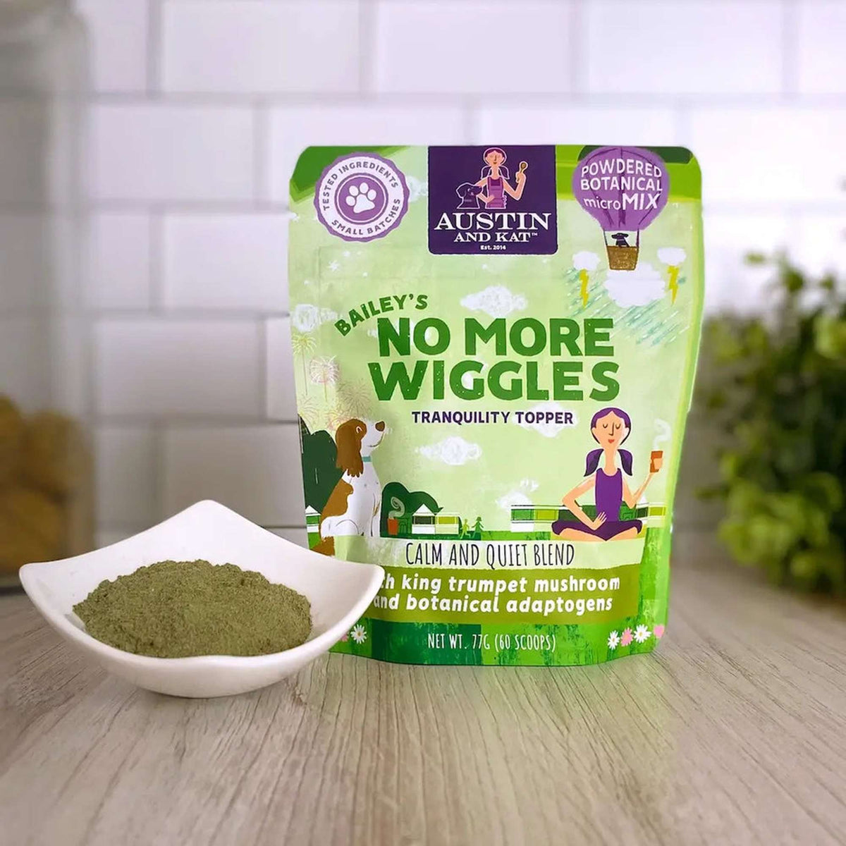 Austin and Kat No More Wiggle Powder for Dogs &amp; Cats