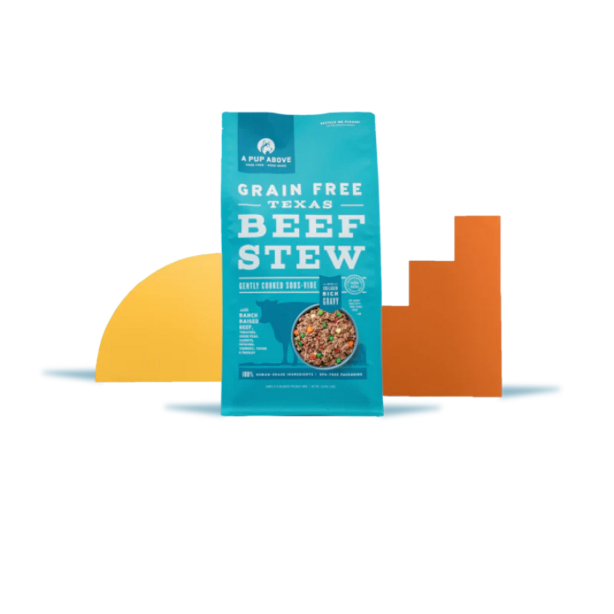 A Pup Above Grain Free Texas Beef Stew Gently Cooked Frozen Dog Food