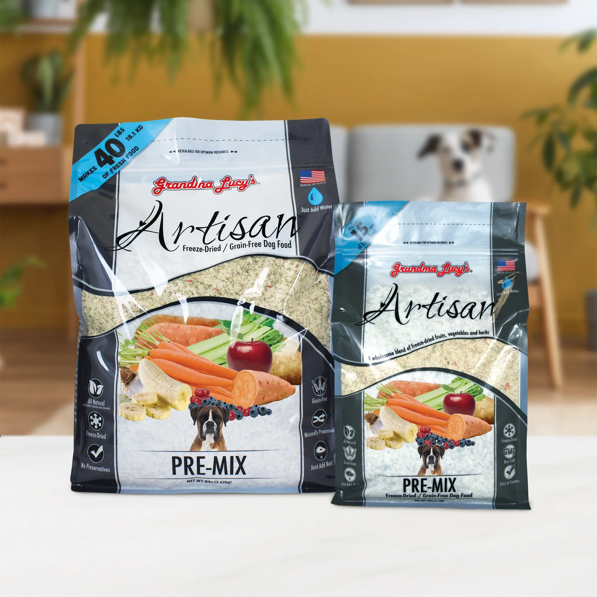 Grandma Lucy's Artisan Freeze-Dried Pre-Mix Dog Food