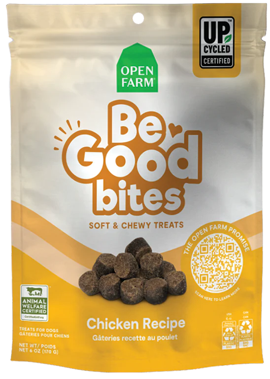 Open Farm Be Good Bites Soft &amp; Chewy Chicken Treats