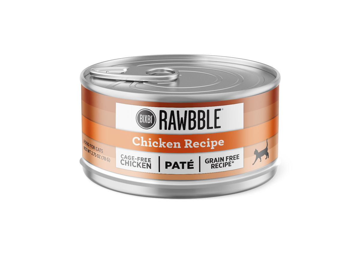 Bixbi Rawbble Paté Grain Free Chicken Canned Cat Food