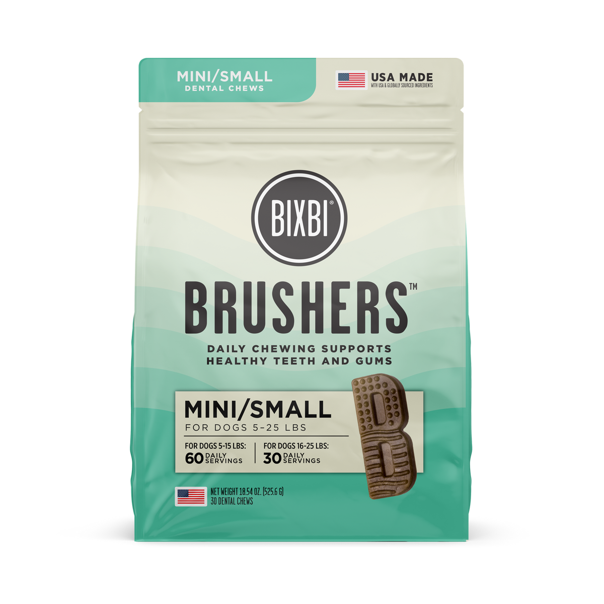 Bixbi Brushers Dog Dental Chews