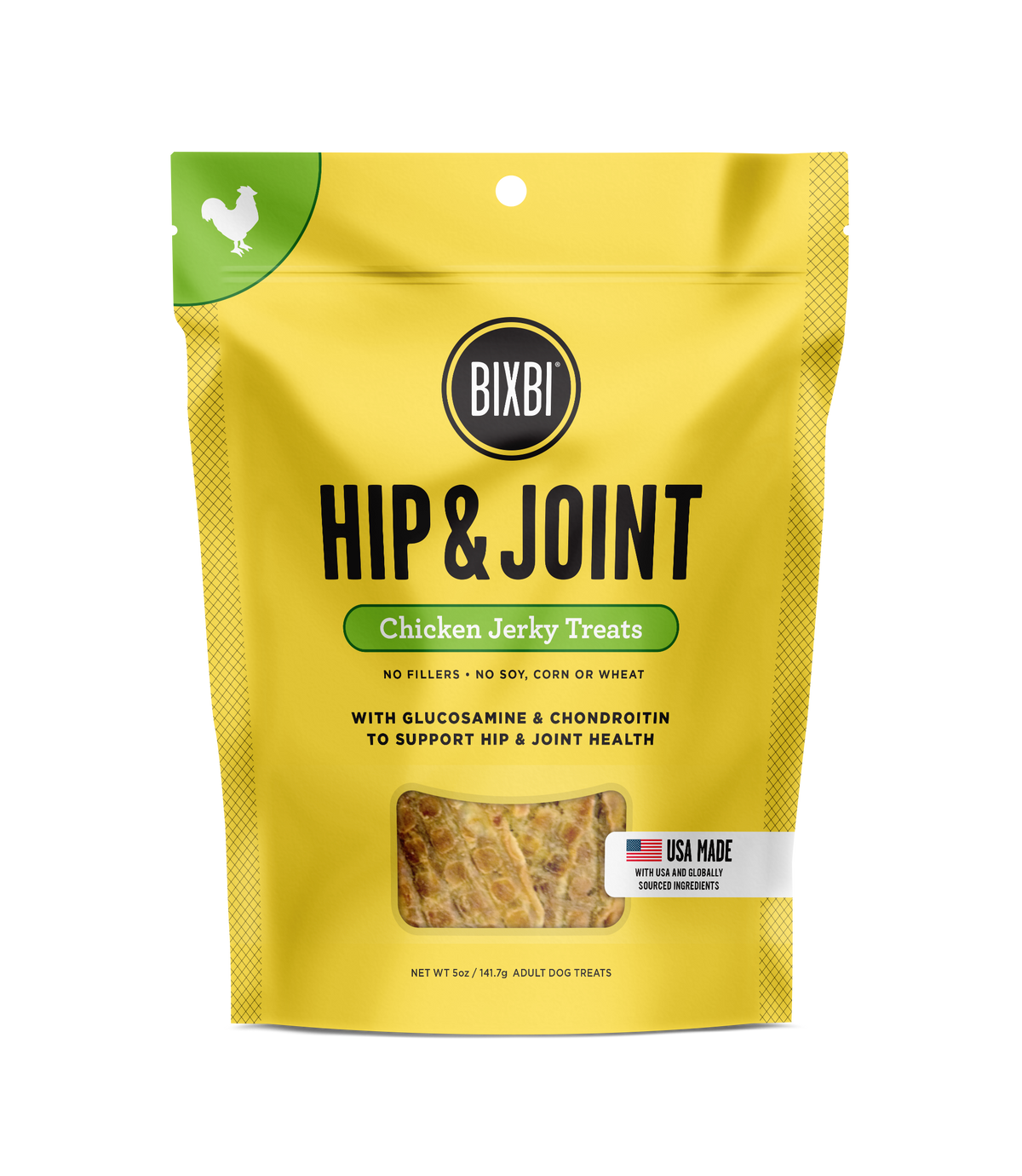 Bixbi Hip &amp; Joint Chicken Jerky Dog Treats