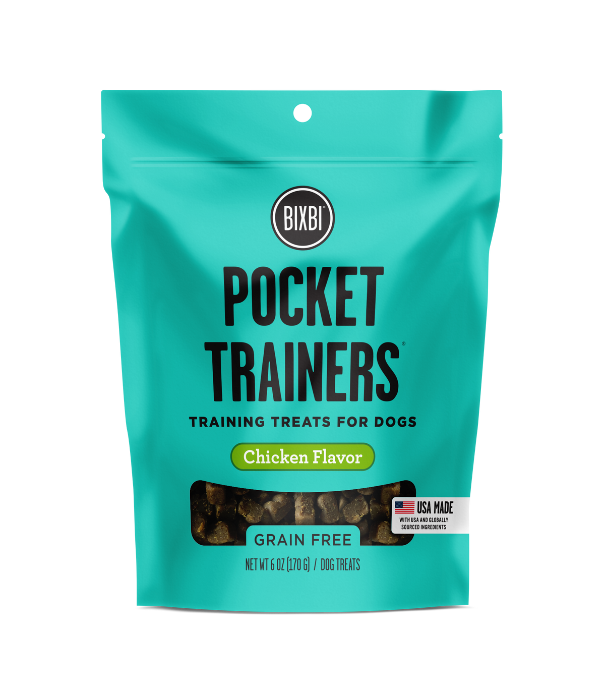 Bixbi Pocket Trainers Chicken Dog Treats