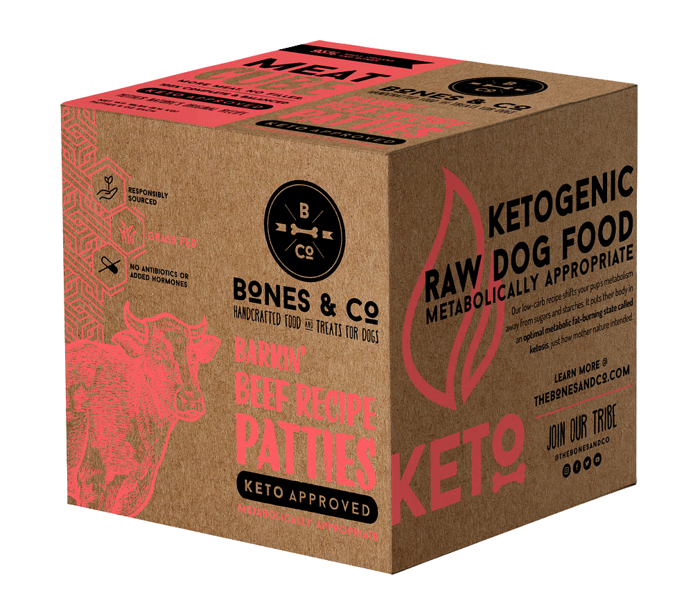 The Bones &amp; Co Frozen Raw Grass-Fed Beef Dog Food