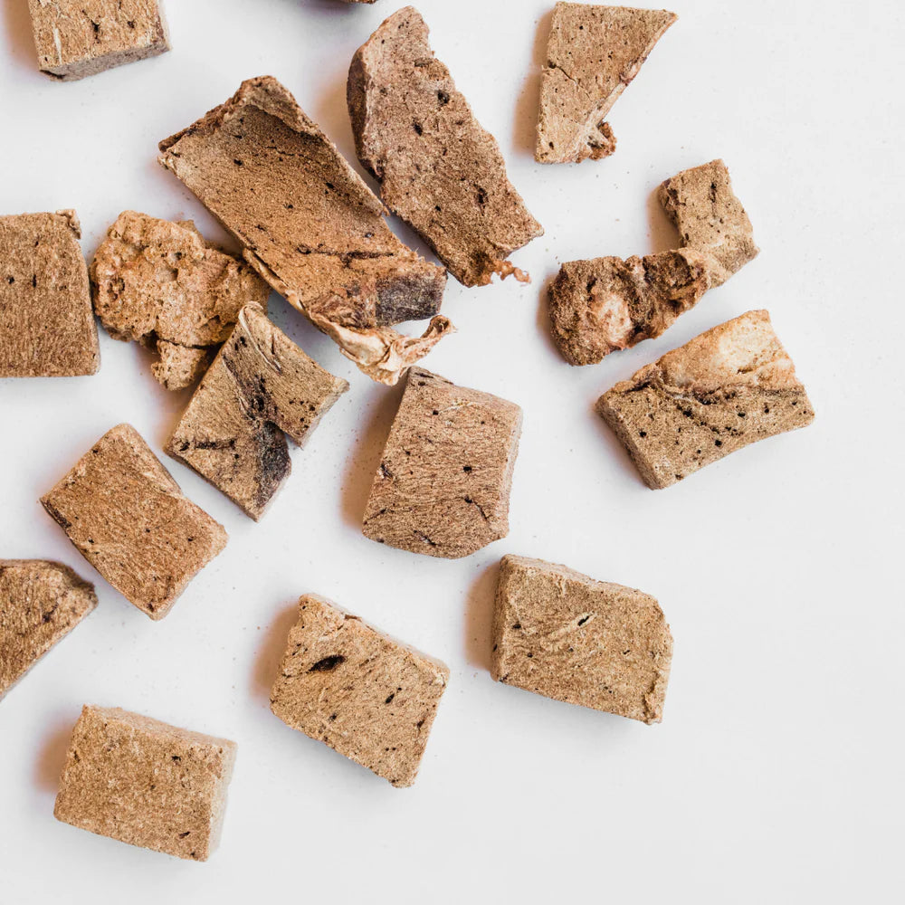 Green Juju Freeze-Dried Bison Liver Trainers Dog &amp; Cat Treats
