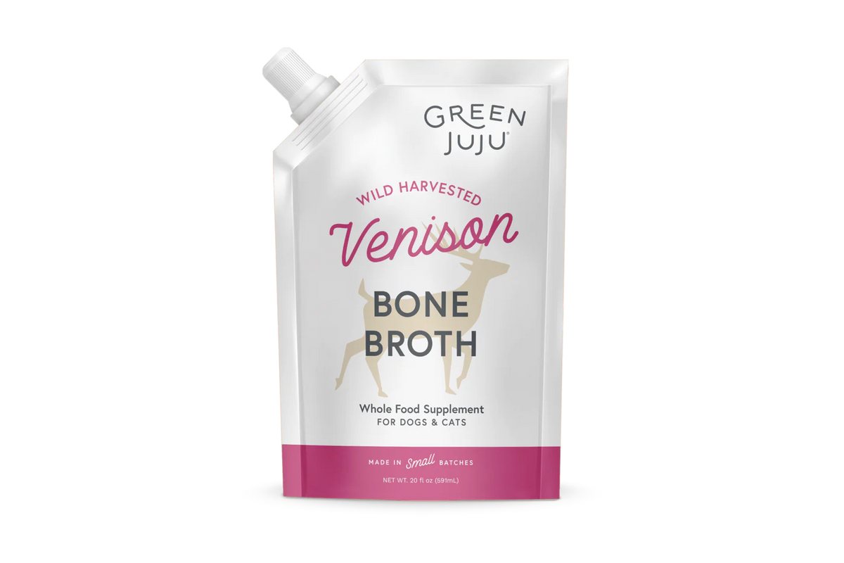 Green Juju Venison Bone Broth Frozen Dog &amp; Cat Supplement