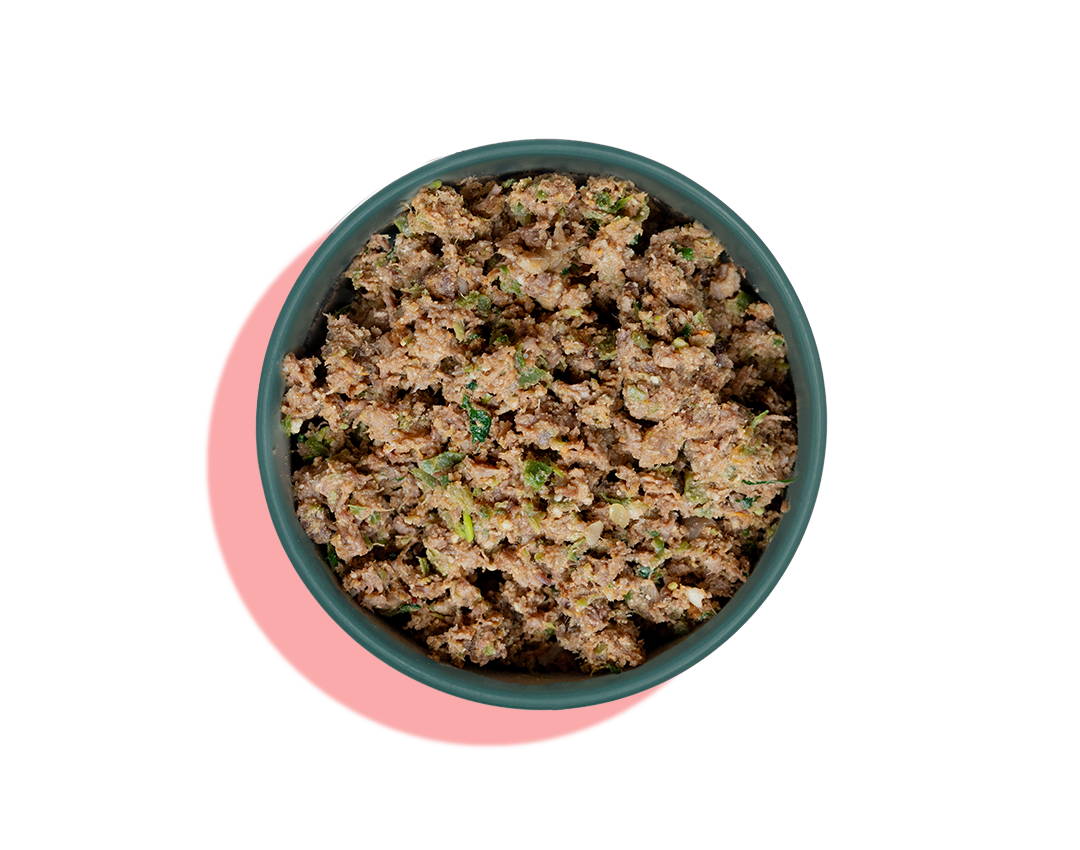 My Perfect Pet Gently Cooked Grain Free Buddy&#39;s Glycemic Friendly Beef Blend Frozen Dog Food