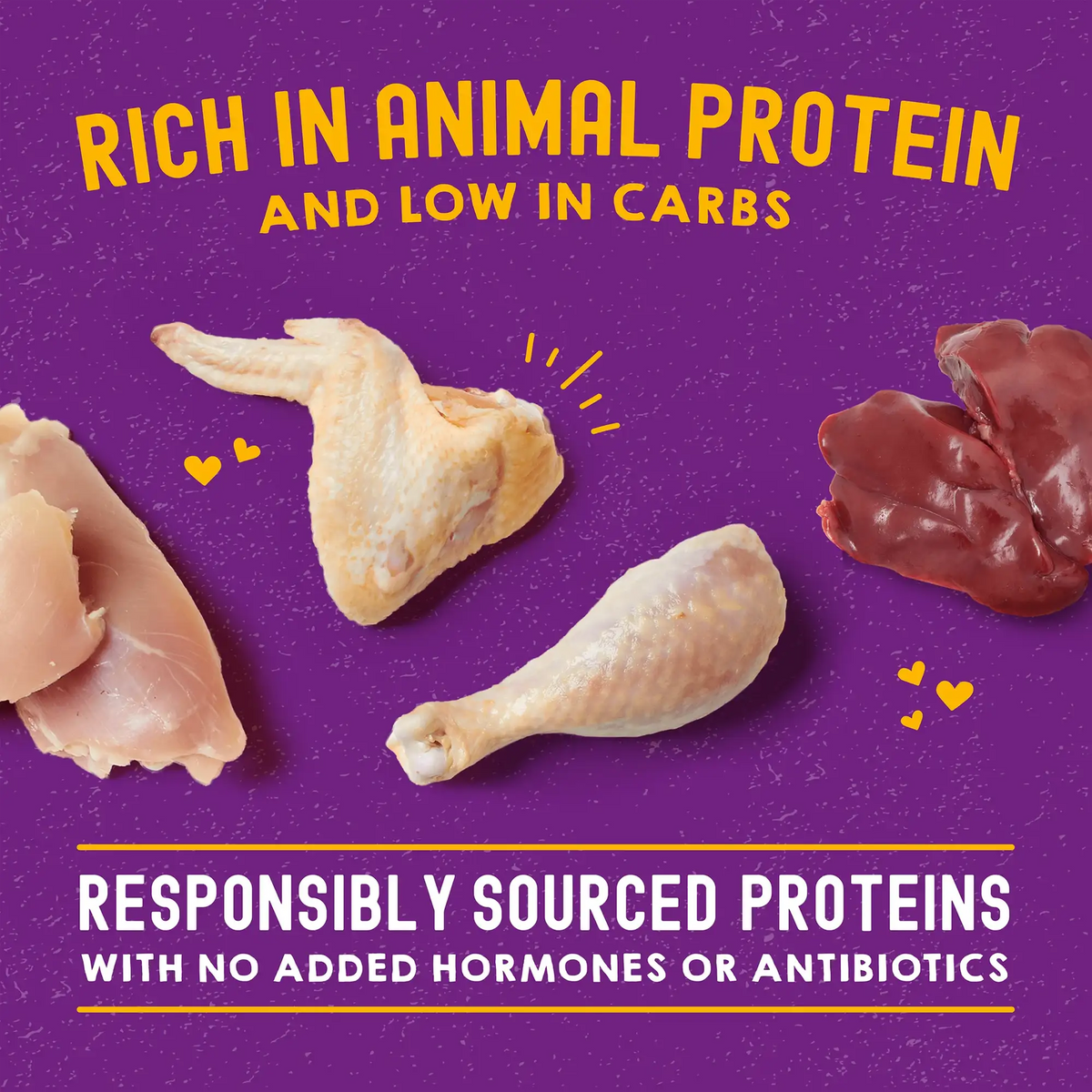 Stella &amp; Chewy&#39;s Savory Shreds Carnivore Cravings Chicken &amp; Chicken Liver Cat Food