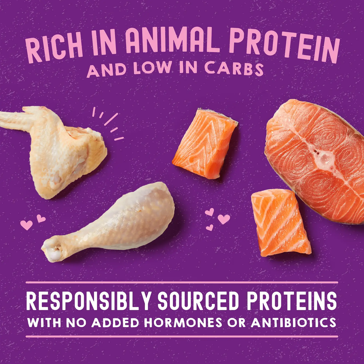 Stella &amp; Chewy&#39;s Savory Shreds Carnivore Cravings Chicken &amp; Salmon Cat Food
