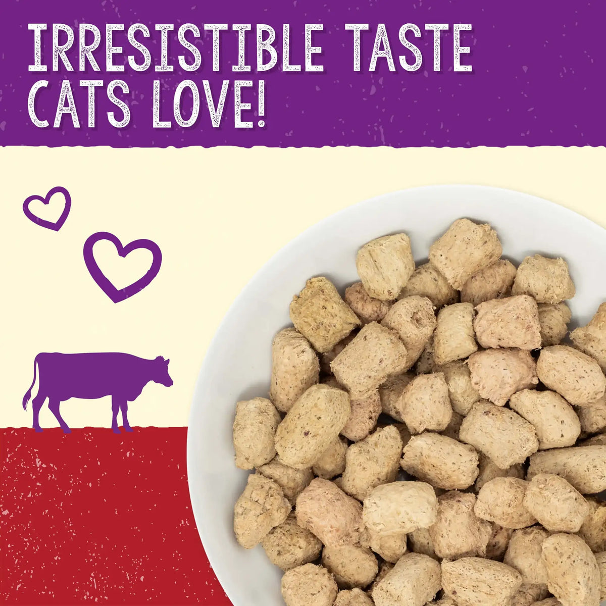 Stella &amp; Chewy&#39;s Freeze-Dried Raw Bountiful Beef Dinner Morsels Cat Food