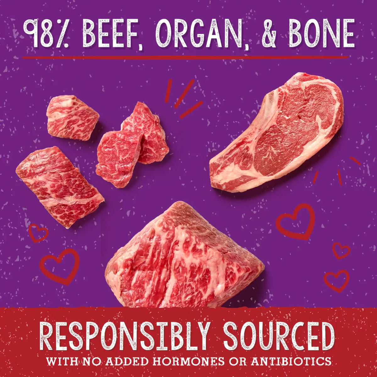 Stella &amp; Chewy&#39;s Freeze-Dried Raw Bountiful Beef Dinner Morsels Cat Food