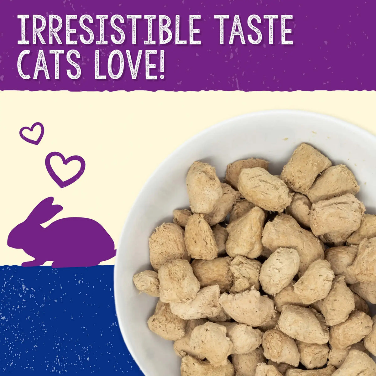 Stella &amp; Chewy&#39;s Freeze-Dried Raw Absolutely Rabbit Dinner Morsels Cat Food