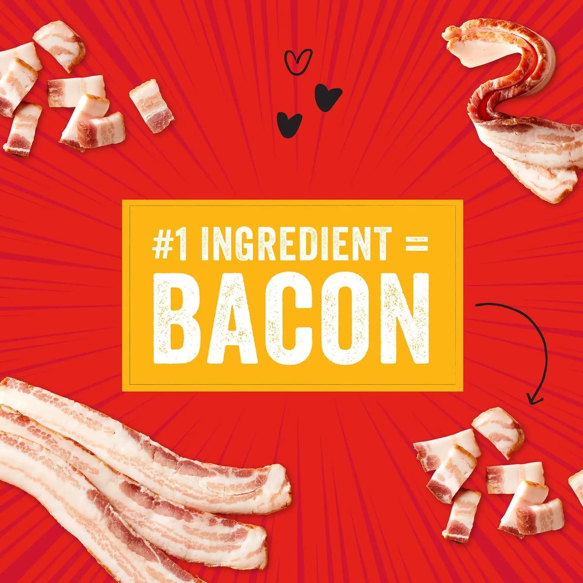 Stella &amp; Chewy&#39;s Crav&#39;n Bac&#39;n Bites Bacon &amp; Chicken Dog Treats