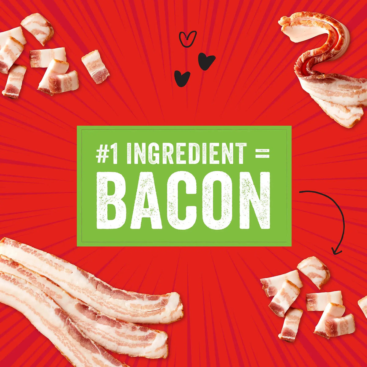 Stella &amp; Chewy&#39;s Crav&#39;n Bac&#39;n Bites Bacon &amp; Duck Dog Treats