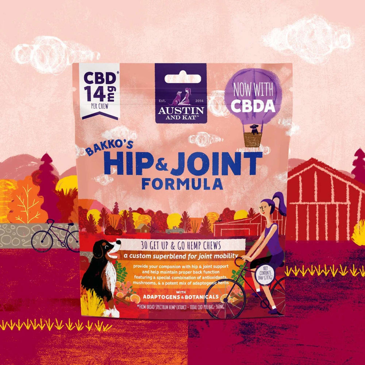 Austin and Kat Hip &amp; Joint Chews for Dogs &amp; Cats