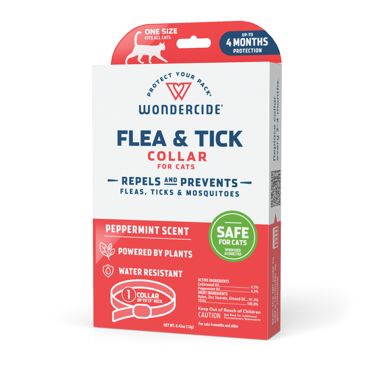 Wondercide Flea & Tick Peppermint Scent Cat Collar