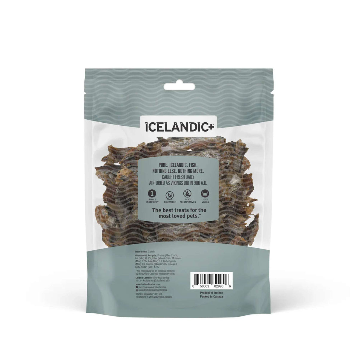 Icelandic+ Capelin Whole Fish Cat Treats