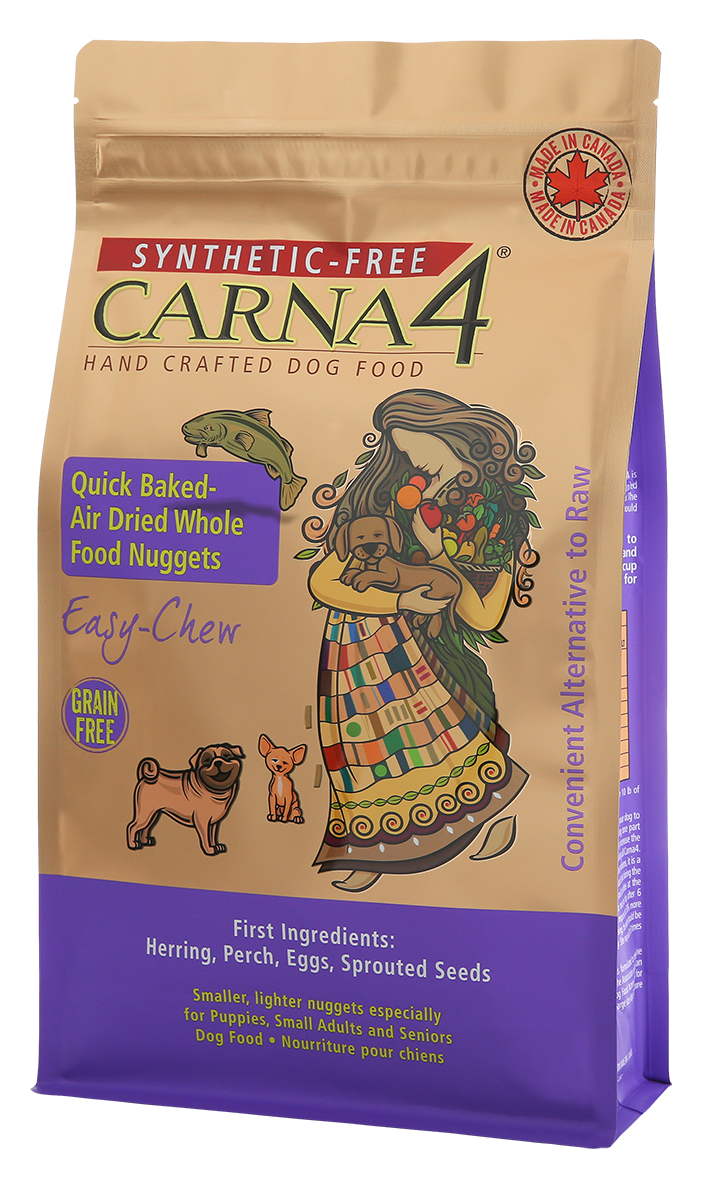 Carna4 Grain Free Easy Chew Fish Quick Baked Air Dried Dog Food