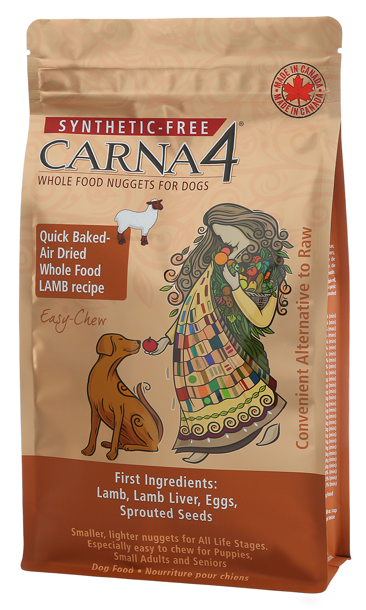 Carna4 Easy Chew Lamb Quick Baked Air Dried Dog Food