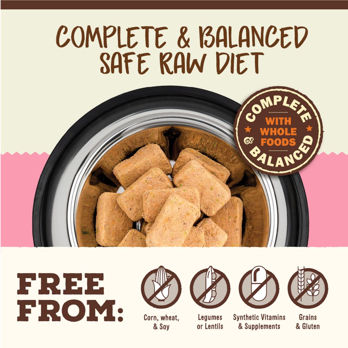 Primal Freeze-Dried Raw Nuggets Beef &amp; Salmon Cat Food