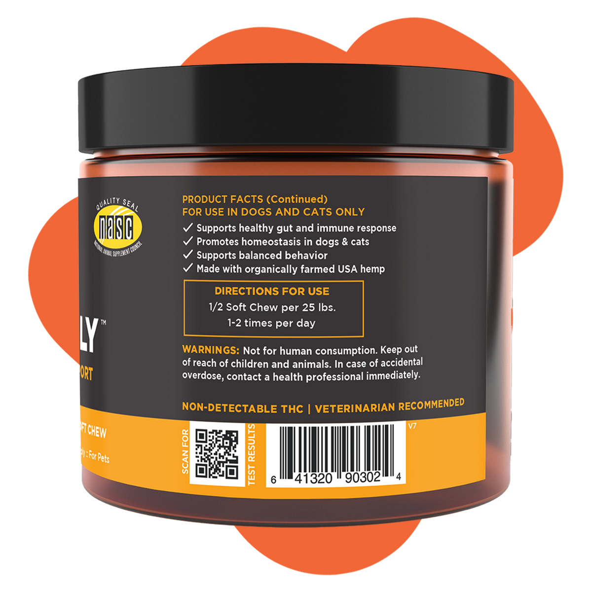 Super Snout Hemp Chews+Daily Digestive + Immune Support Hemp Chews for Dogs &amp; Cats