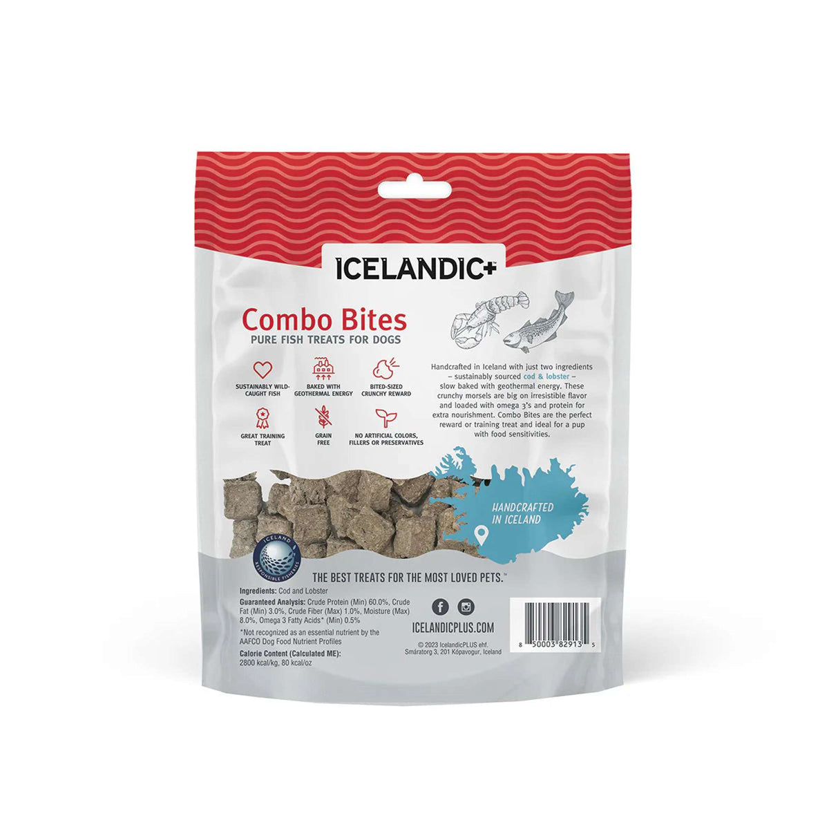 Icelandic+ Combo Bites Cod &amp; Lobster Dog Treats