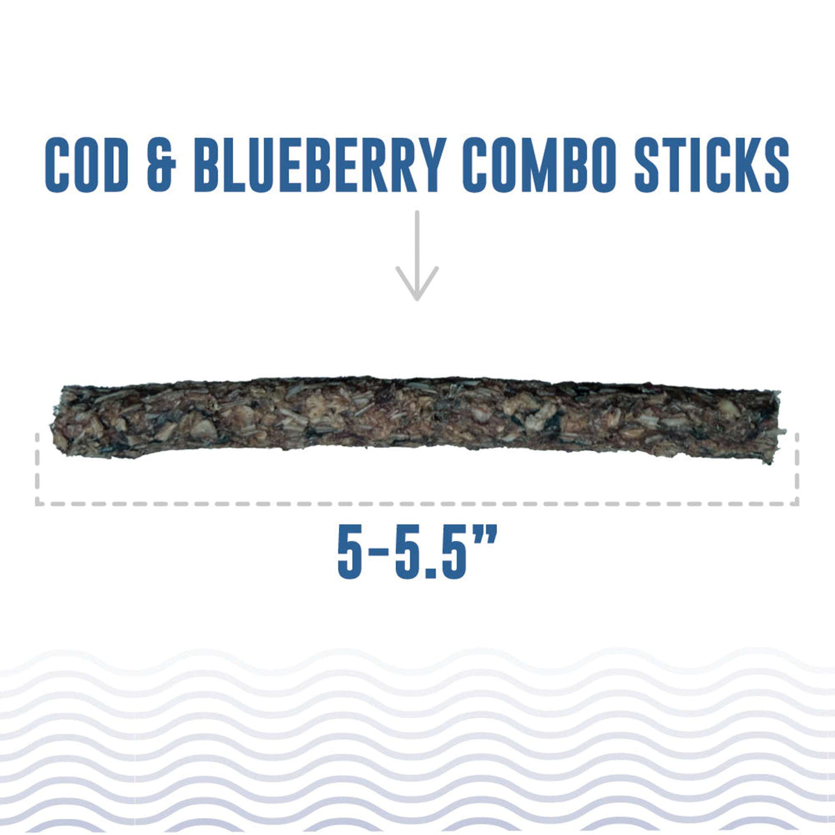Icelandic+ Combo Sticks Cod &amp; Blueberry Dog Treats