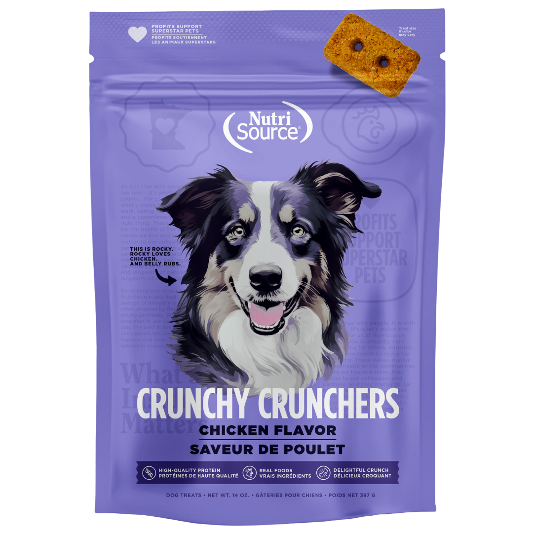 NutriSource Crunchy Crunchers Chicken Dog Treats