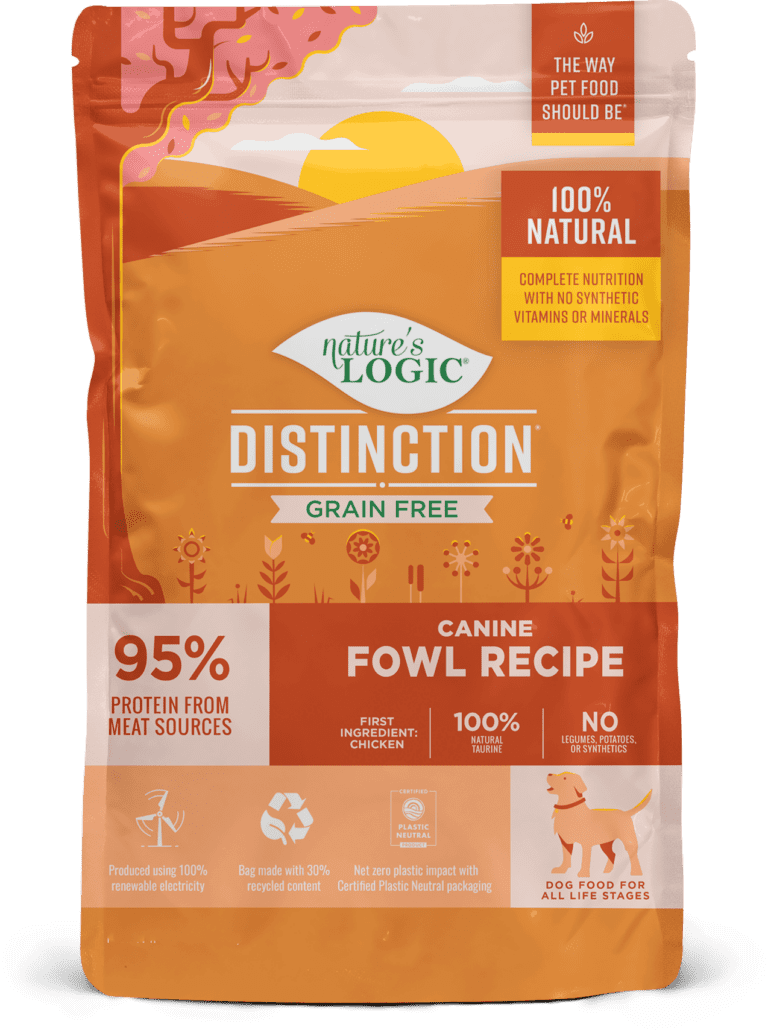 Nature&#39;s Logic Distinction Grain Free Canine Fowl Recipe Dog Food