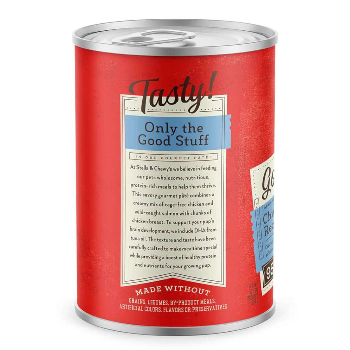 Stella &amp; Chewy&#39;s Gourmet Pate Chicken &amp; Salmon for Puppies Canned Dog Food