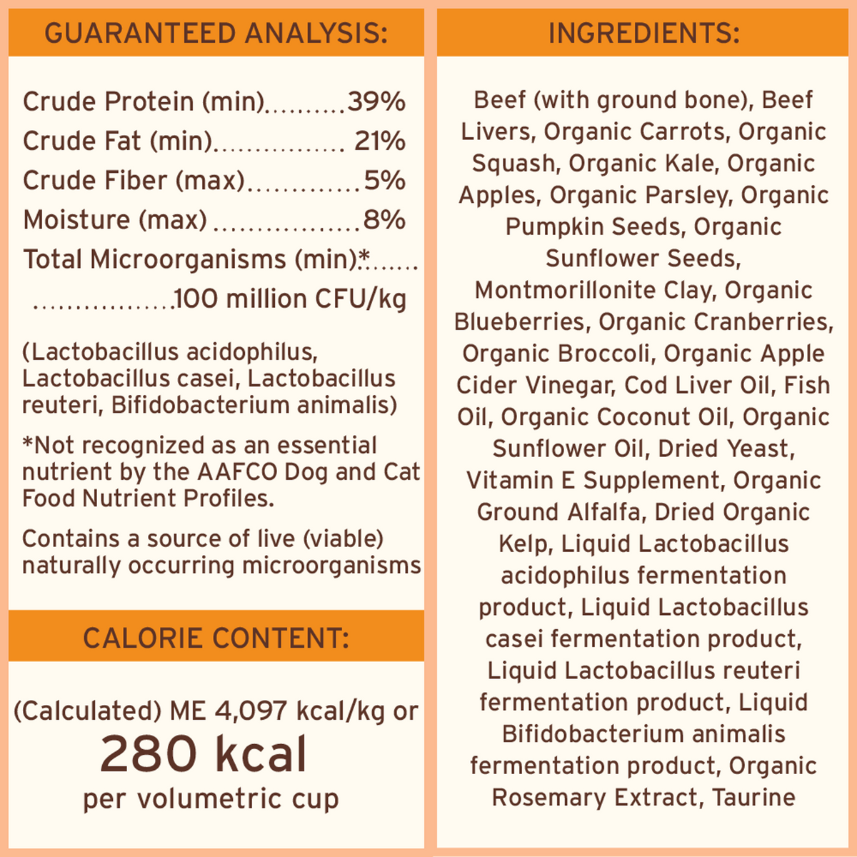 Primal Freeze-Dried Raw Pronto Beef Dog Food