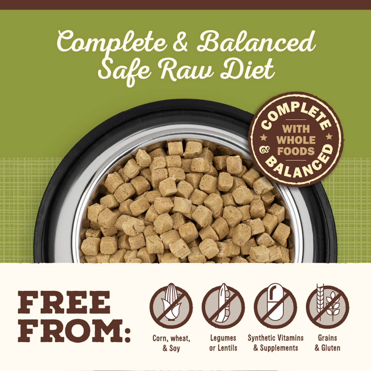 Primal Freeze-Dried Raw Pronto Lamb Dog Food