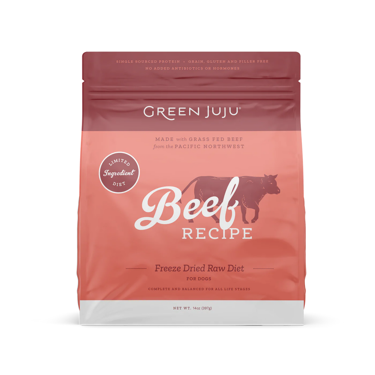 Green Juju Freeze-Dried Raw Beef Dog Food