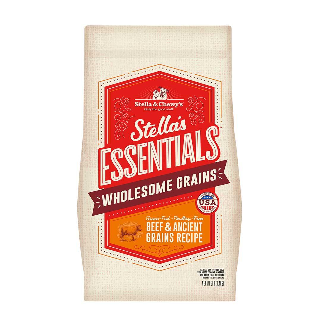 Stella &amp; Chewy&#39;s Stella&#39;s Essentials Beef &amp; Ancient Grains Dog Food