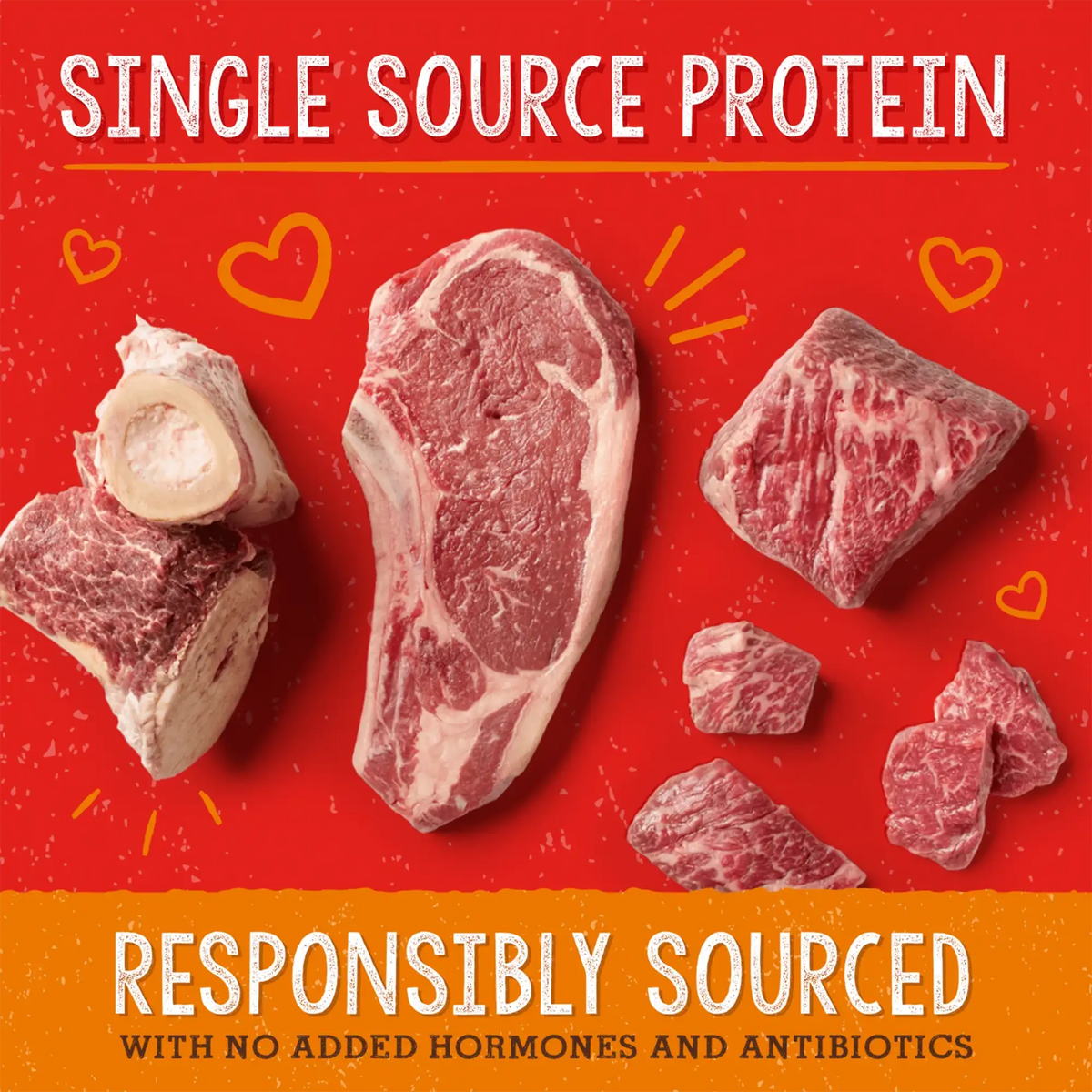 Stella &amp; Chewy&#39;s Freeze-Dried Raw Stella&#39;s Super Beef Meal Mixers Dog Food Topper