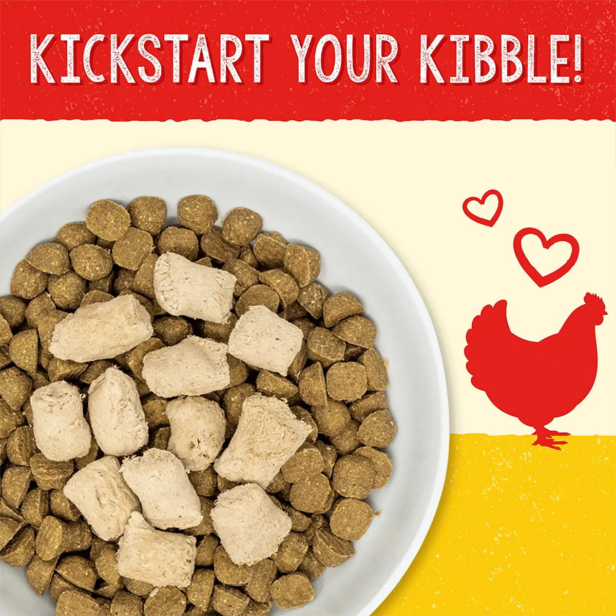 Stella &amp; Chewy&#39;s Freeze-Dried Raw Chewy&#39;s Chicken Meal Mixers Dog Food Topper