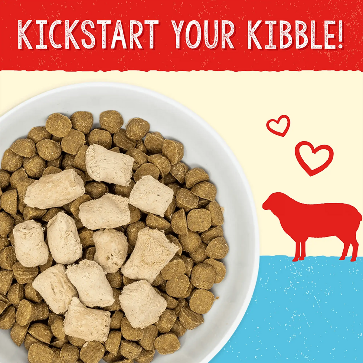 Stella &amp; Chewy&#39;s Freeze-Dried Raw Dandy Lamb Meal Mixers Dog Food Topper