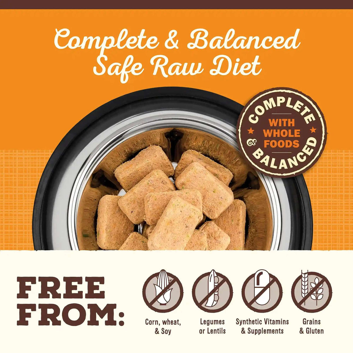 Primal Freeze-Dried Raw Nuggets Beef Dog Food