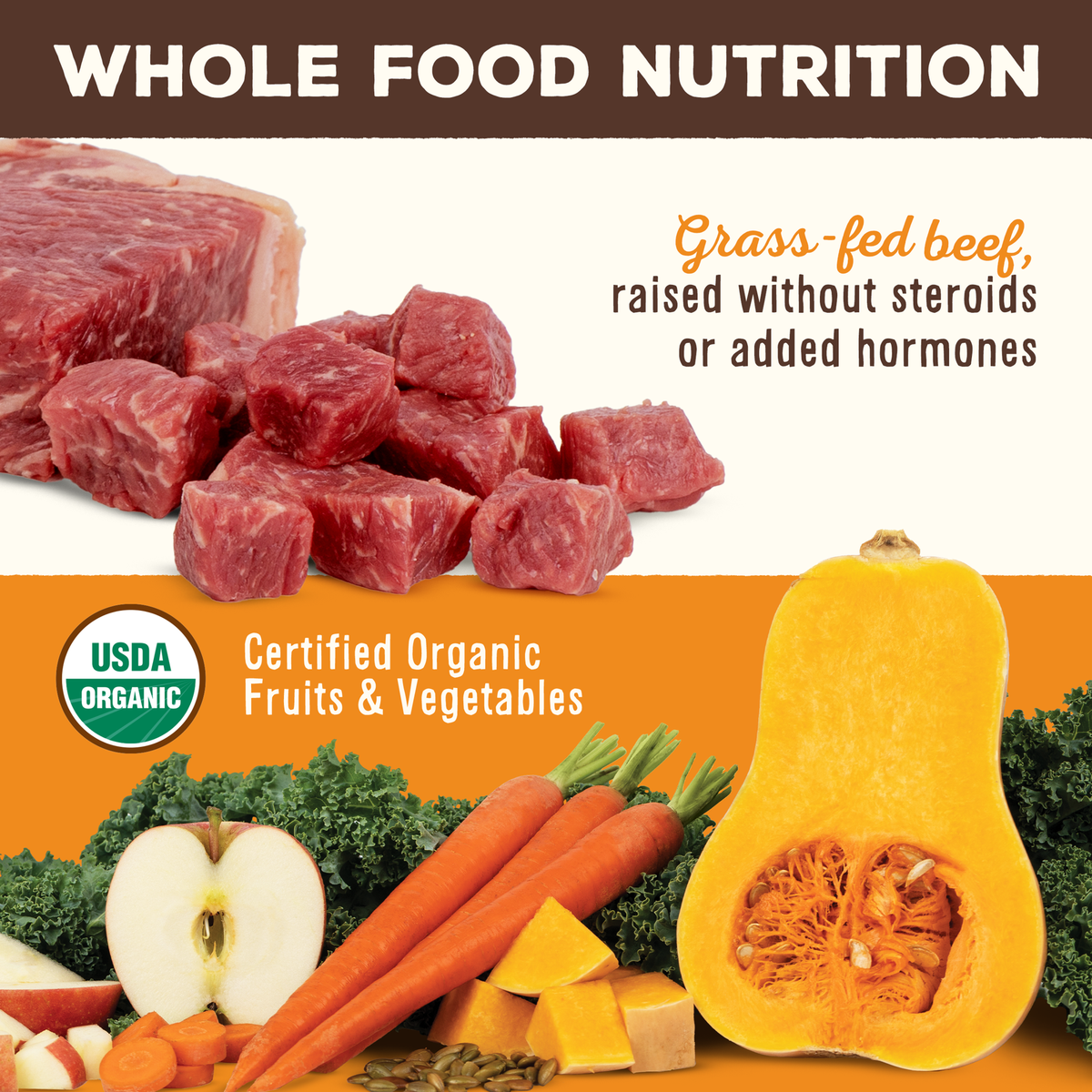 Primal Freeze-Dried Raw Nuggets Beef Dog Food