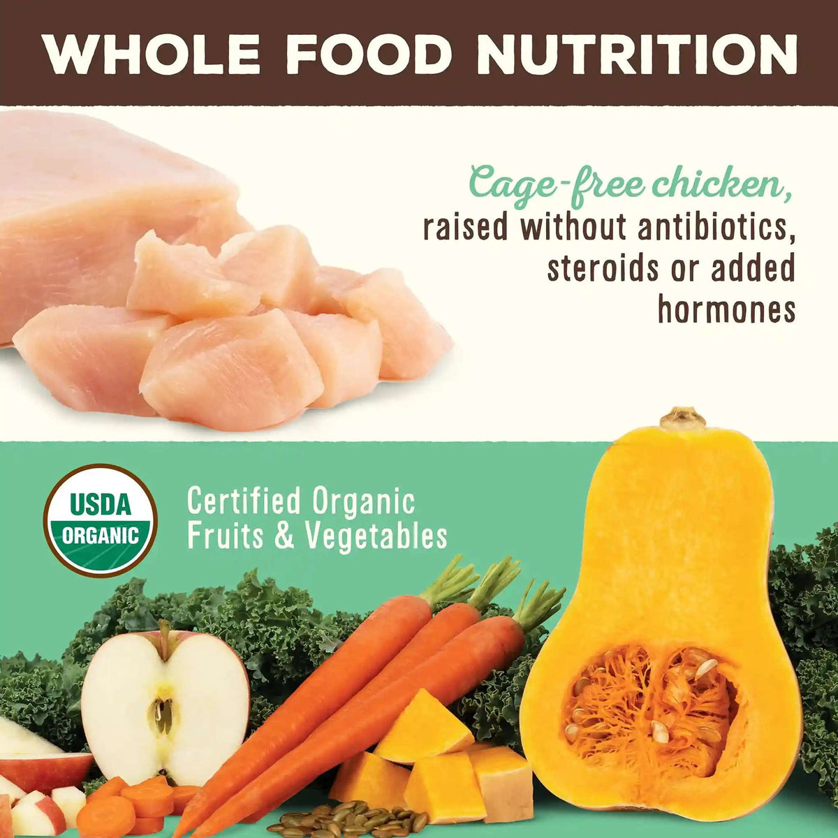 Primal Freeze-Dried Raw Nuggets Chicken Dog Food