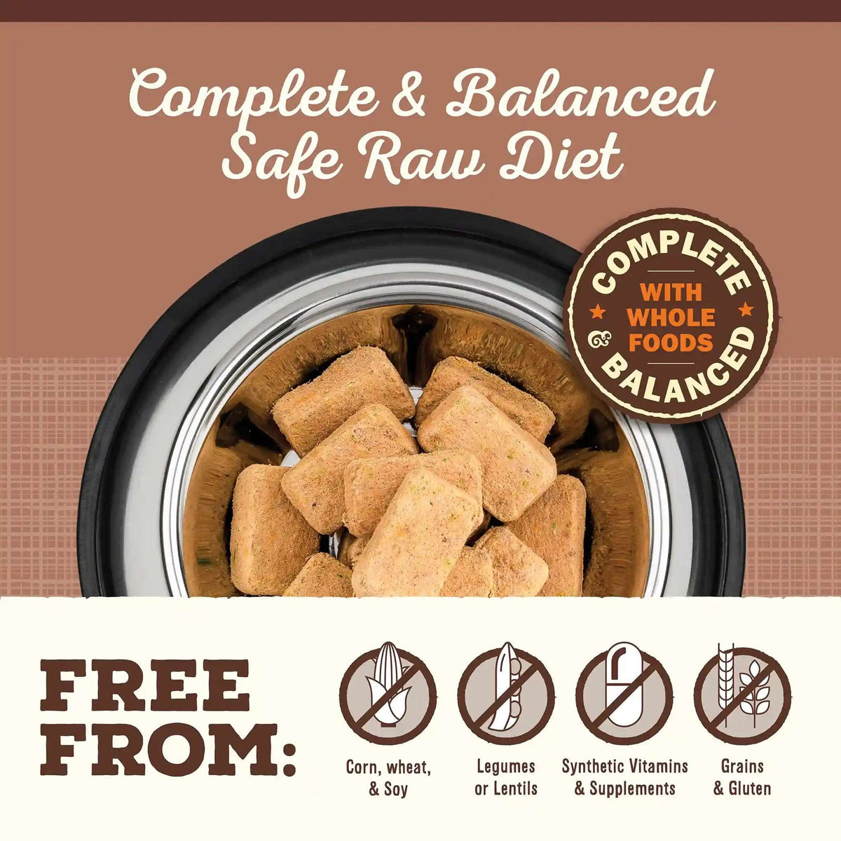 Primal Freeze-Dried Raw Nuggets Pork Dog Food