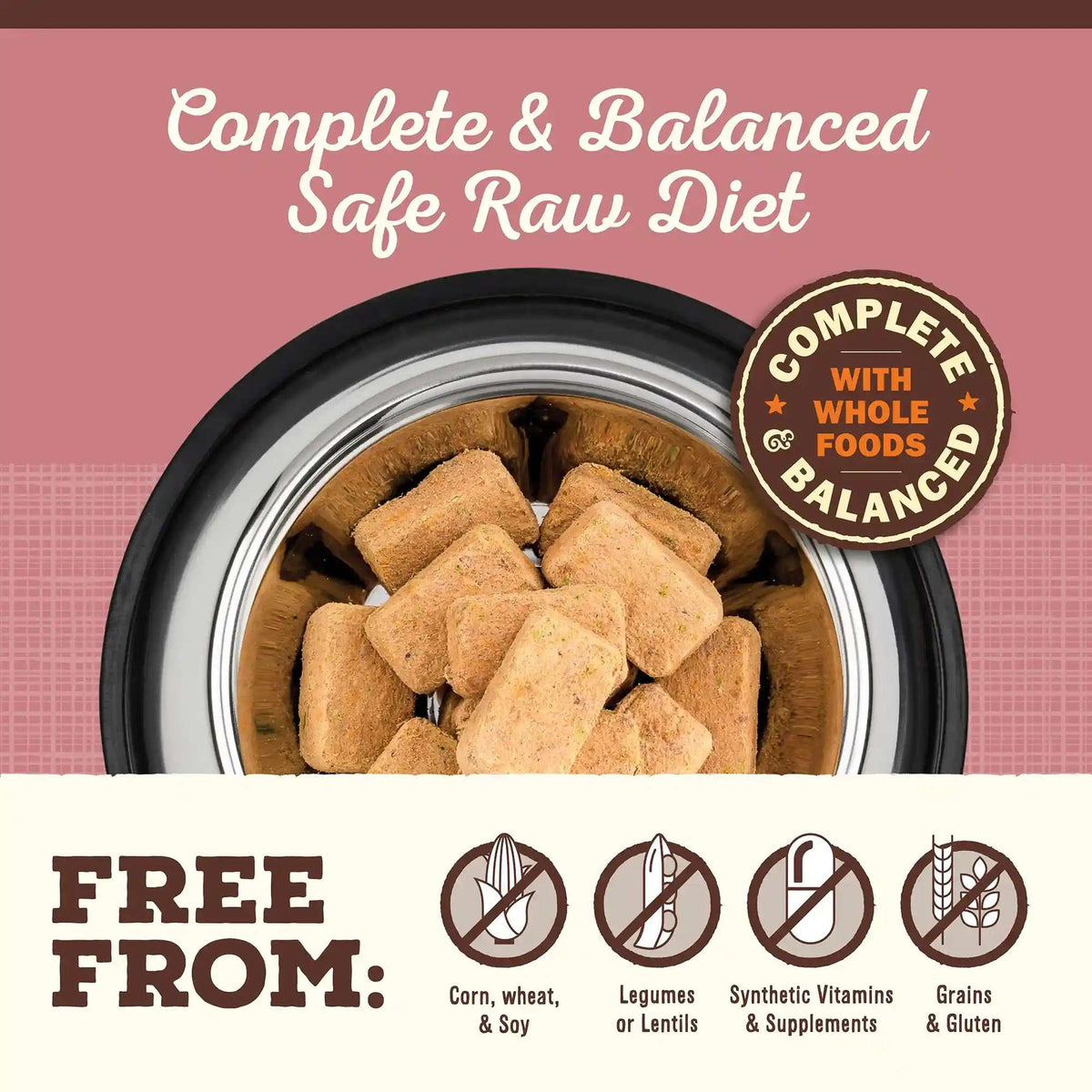 Primal Freeze-Dried Raw Nuggets Turkey &amp; Sardine Dog Food