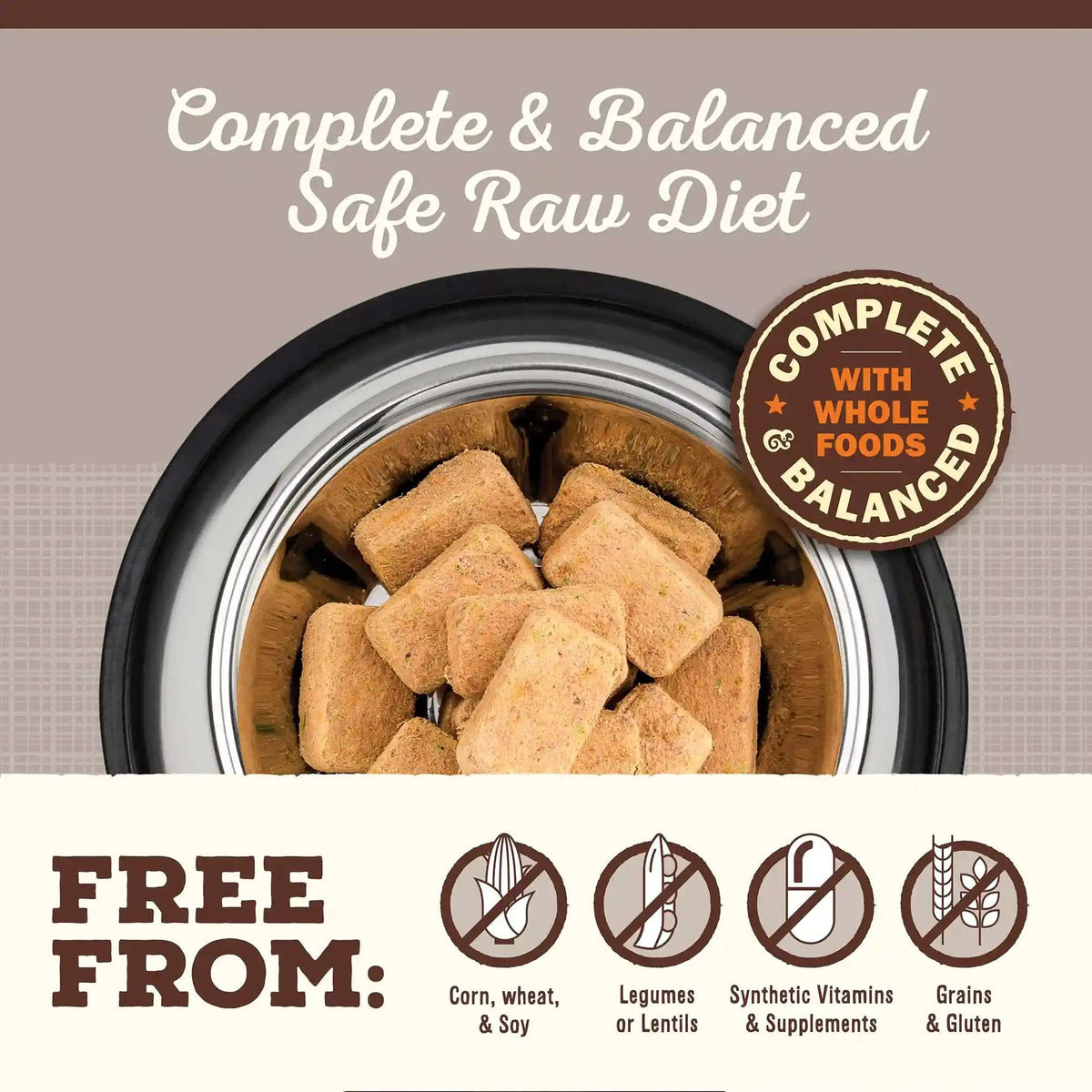 Primal Freeze-Dried Raw Nuggets Venison Dog Food