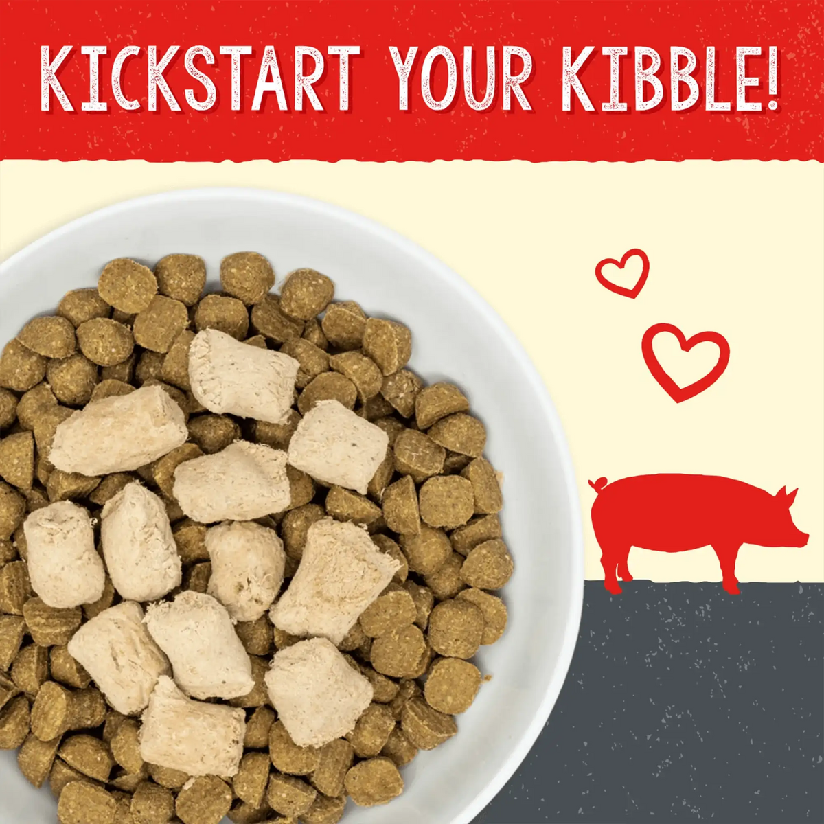 Stella &amp; Chewy&#39;s Freeze-Dried Raw Purely Pork Meal Mixers Dog Food Topper