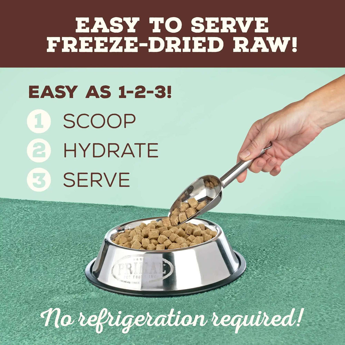Primal Freeze-Dried Raw Pronto Chicken Dog Food