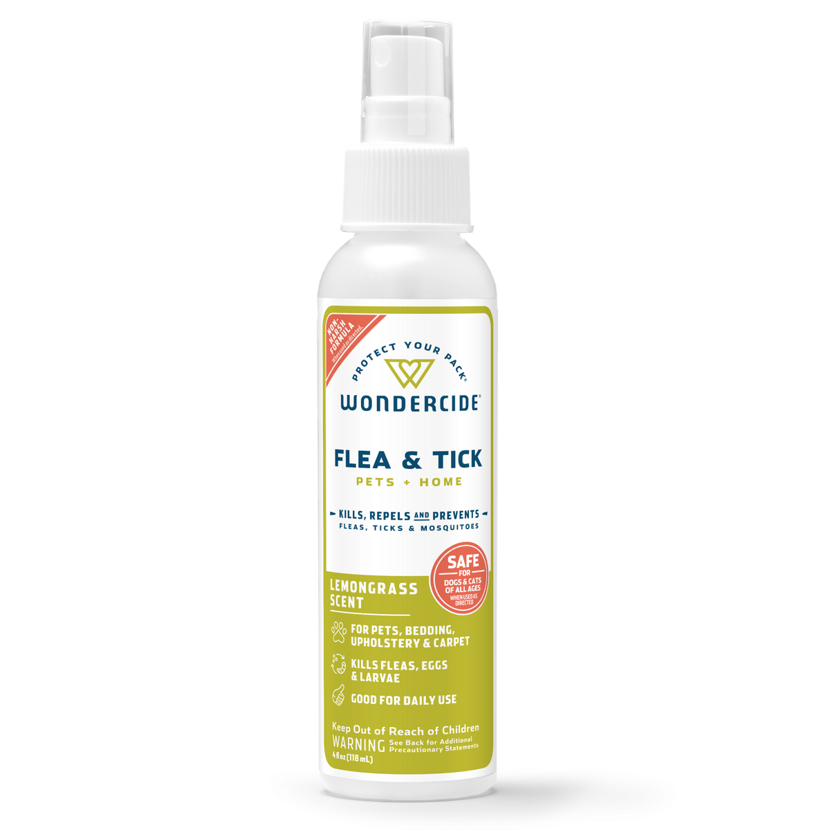 Wondercide Dog & Cat Flea & Tick Pets + Home Lemongrass Scent