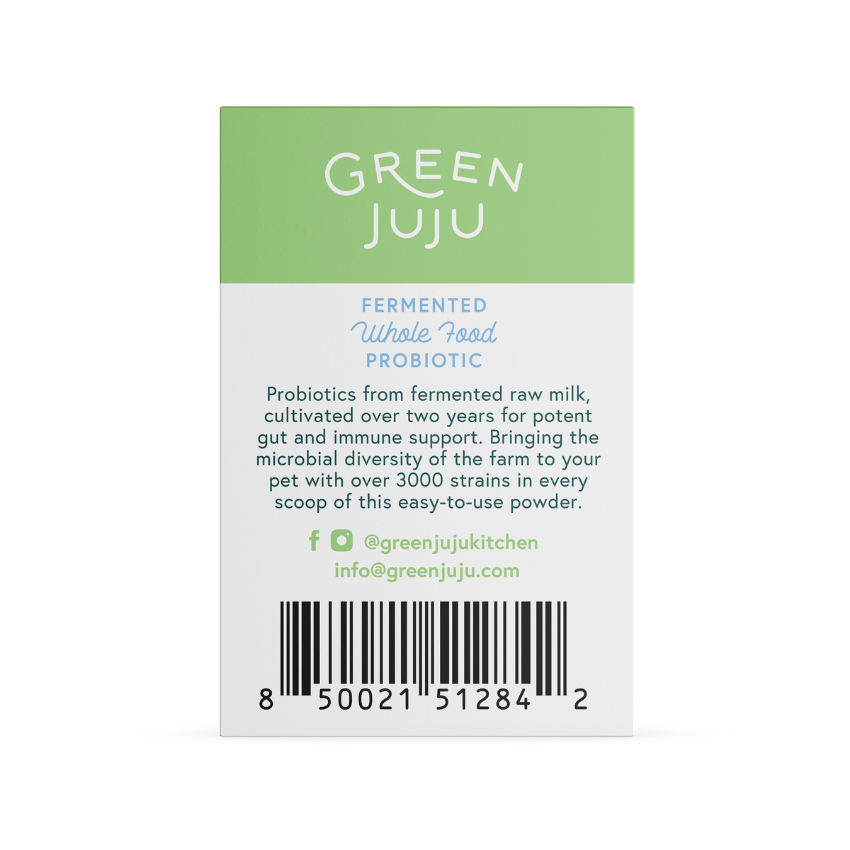 Green Juju Farm Fermented Raw Milk Probiotic for Dogs &amp; Cats