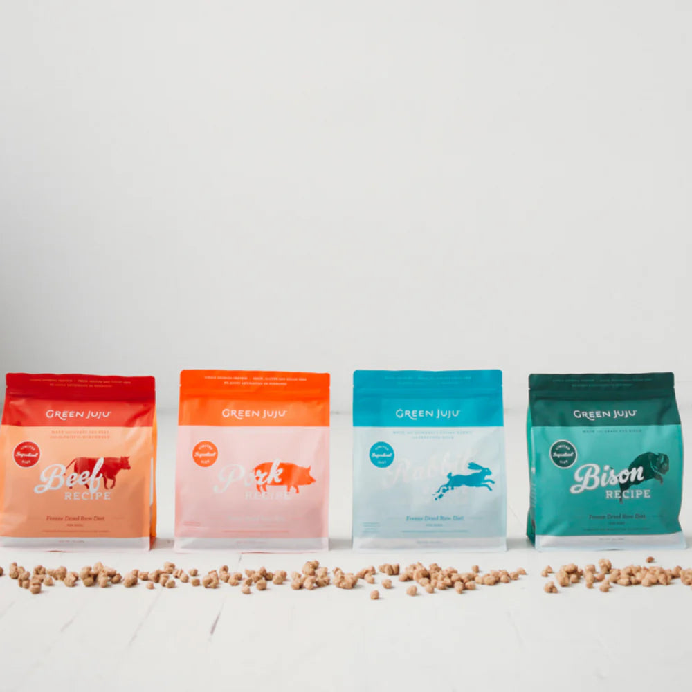 Green Juju Freeze-Dried Raw Bison Dog Food